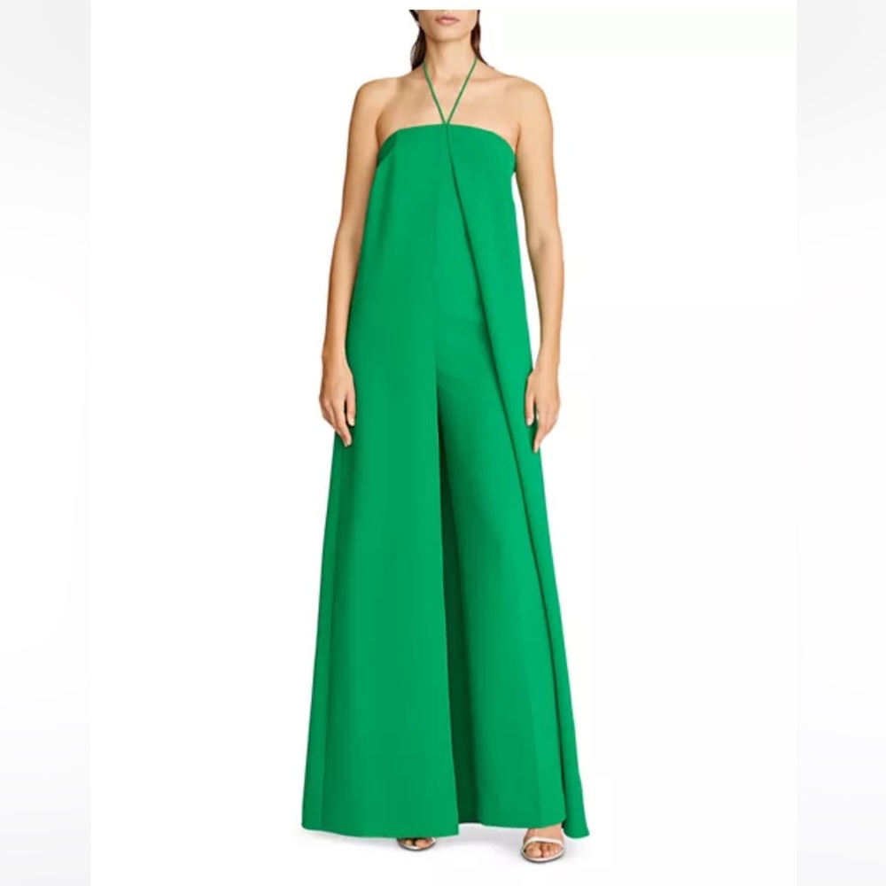 Halston Aya Overlay Jumpsuit